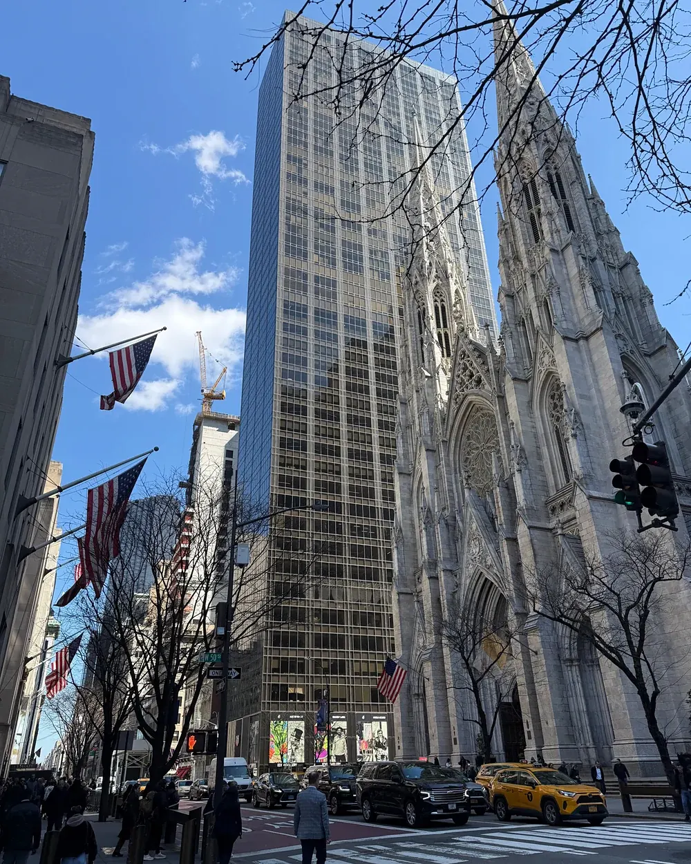 St. Patrick's Cathedral on Fifth Avenue, New York